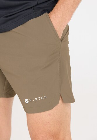 Virtus Regular Sports trousers 'Edwin' in Brown