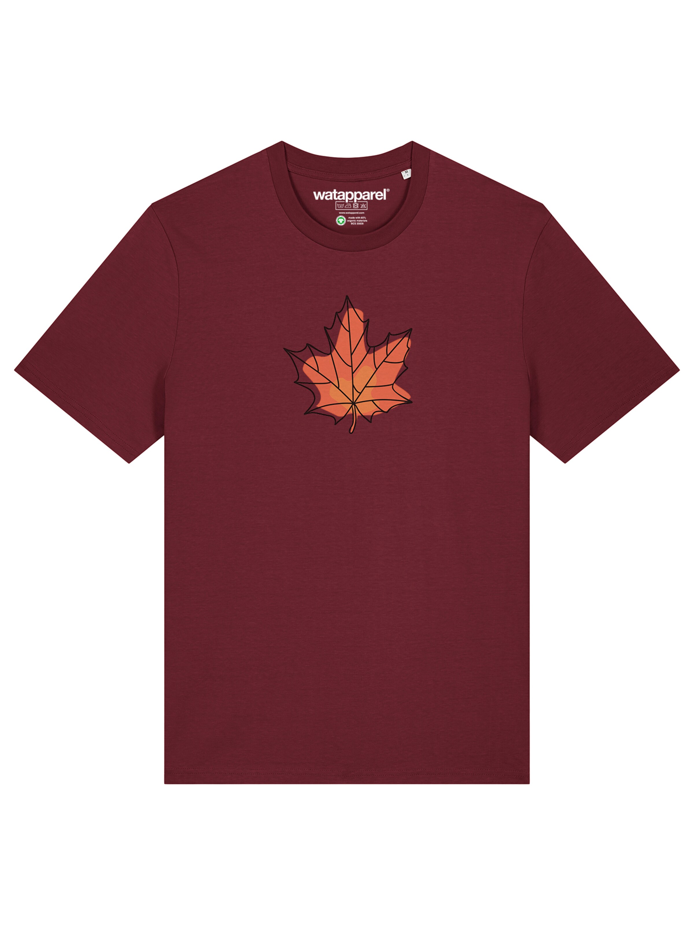 Watapparel Shirt 'Herbst' in Red: front