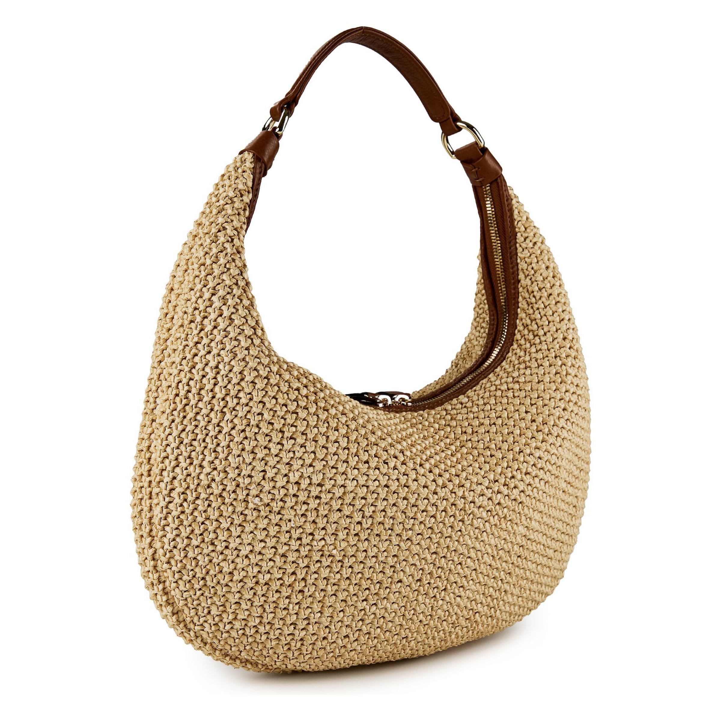 Borsa a spalla 'Nana' di ABRO in beige
