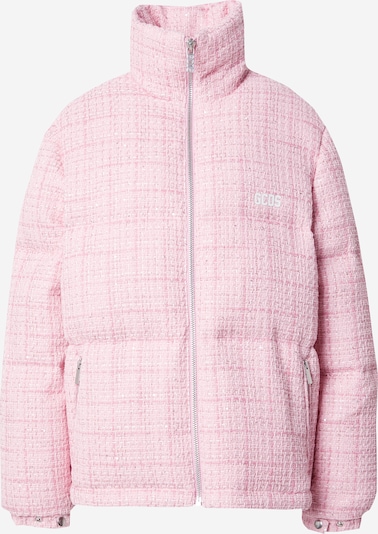 GCDS Chaqueta de invierno en gris plateado / rosa / rosa, Vista del producto