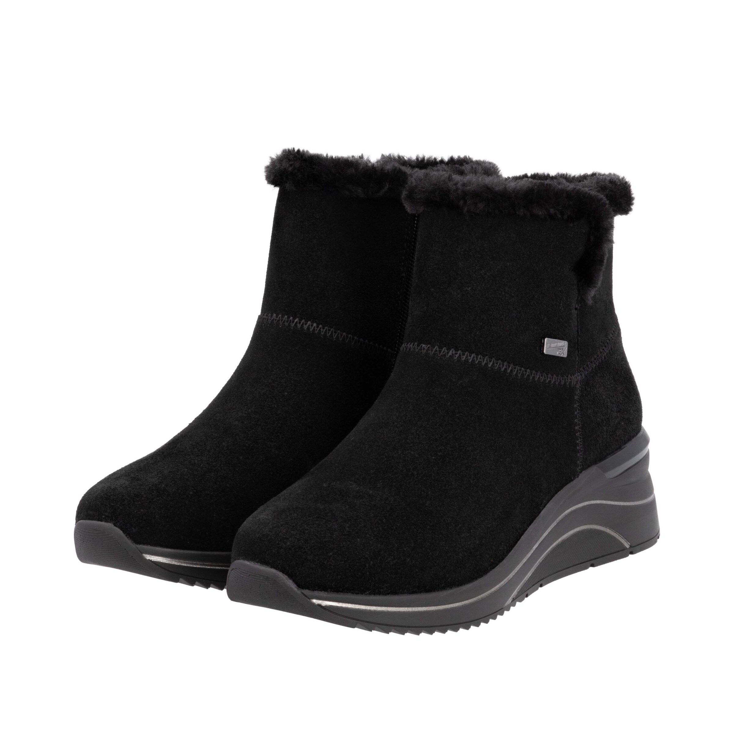 REMONTE Ankle Boots in Black
