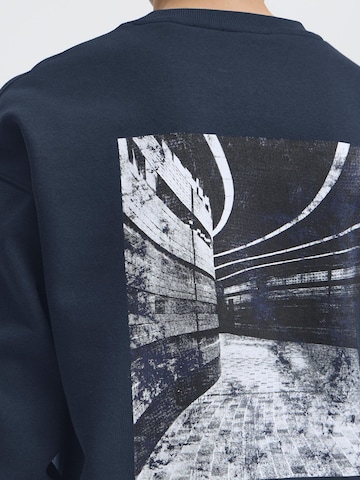 Pull-over ' SDHannes ' !Solid en bleu