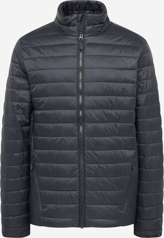 4F Outdoor jacket in Black: front