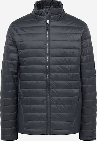 Veste outdoor 4F en noir : devant