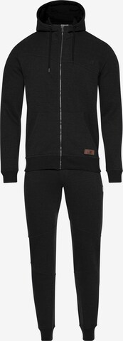 OCEAN SPORTSWEAR Sports Suit in Black: front