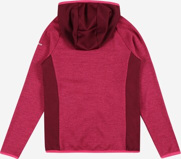 ICEPEAK Athletic Fleece Jacket 'LATINA' in Red