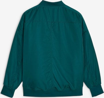 PUMA Демисезонная куртка 'Shiny' в Зеленый