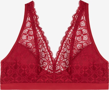 INTIMISSIMI Triangle Bra 'Lara' in Red: front