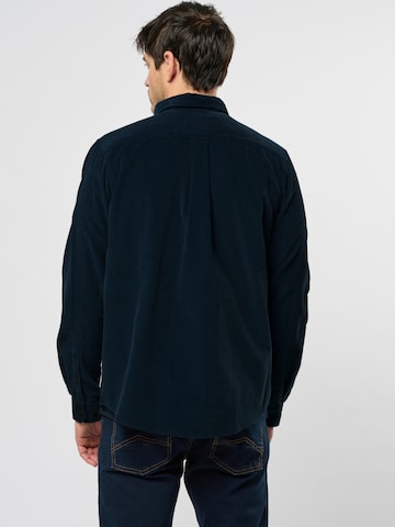 MCS Regular fit Overhemd 'James ' in Blauw