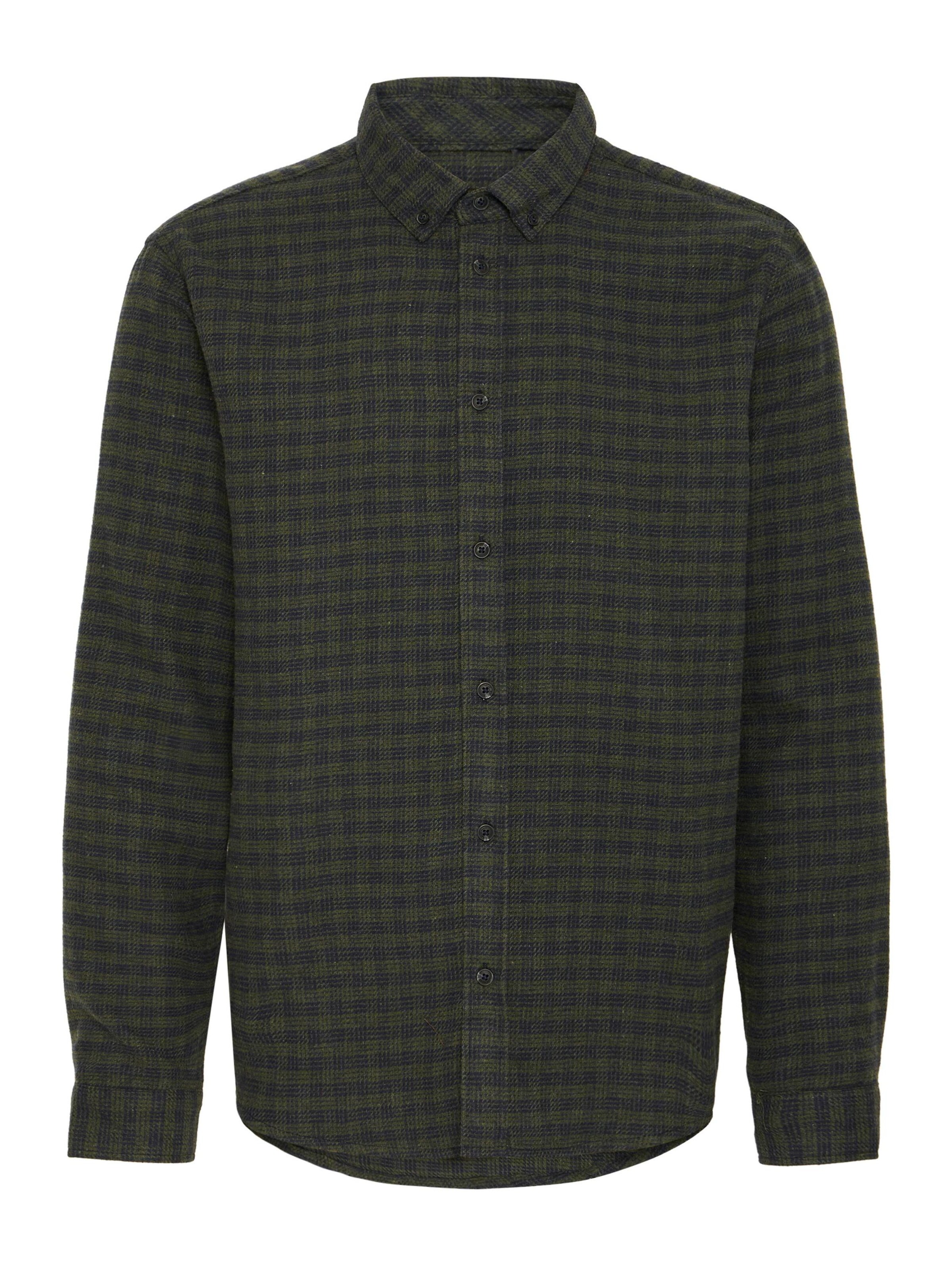 BLEND - Camisa ' BHBarney ' em verde: frente