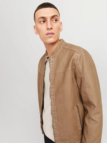 Veste mi-saison Jacks & Jones en marron
