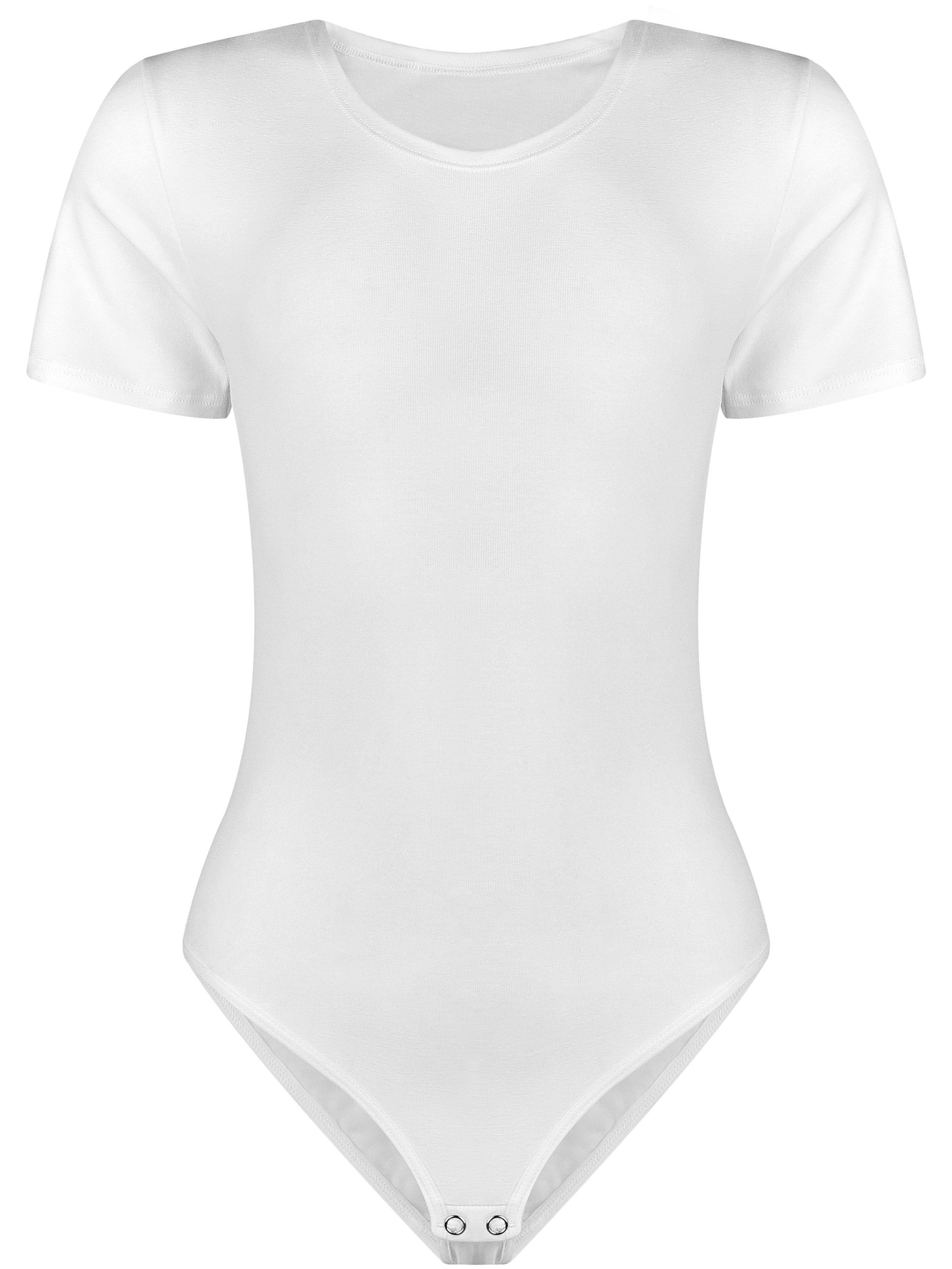 Evoni Sportbody 'Kinder'‌‌‌‌‌‌‌‌‌ in Weiß: Vorderseite