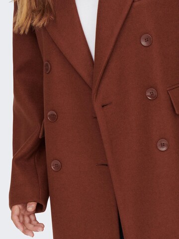 Manteau mi-saison 'OLIVIA' ONLY en marron