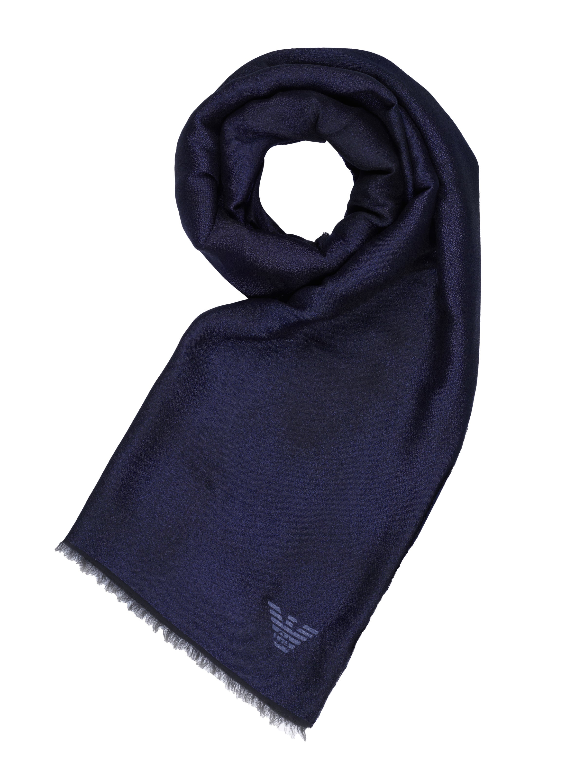 ARMANI Schal 'Emporio Armani Schal'‌‌‌‌‌‌‌‌‌ in Blau: Vorderseite