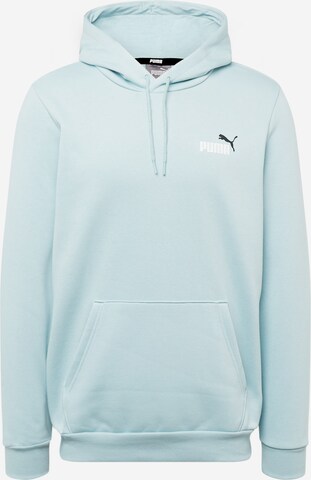 Sweat de sport 'ESS+' PUMA en bleu : devant