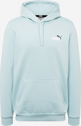 PUMA Sport sweatshirt 'ESS+' i ljusblå / svart / vit, Produktvy