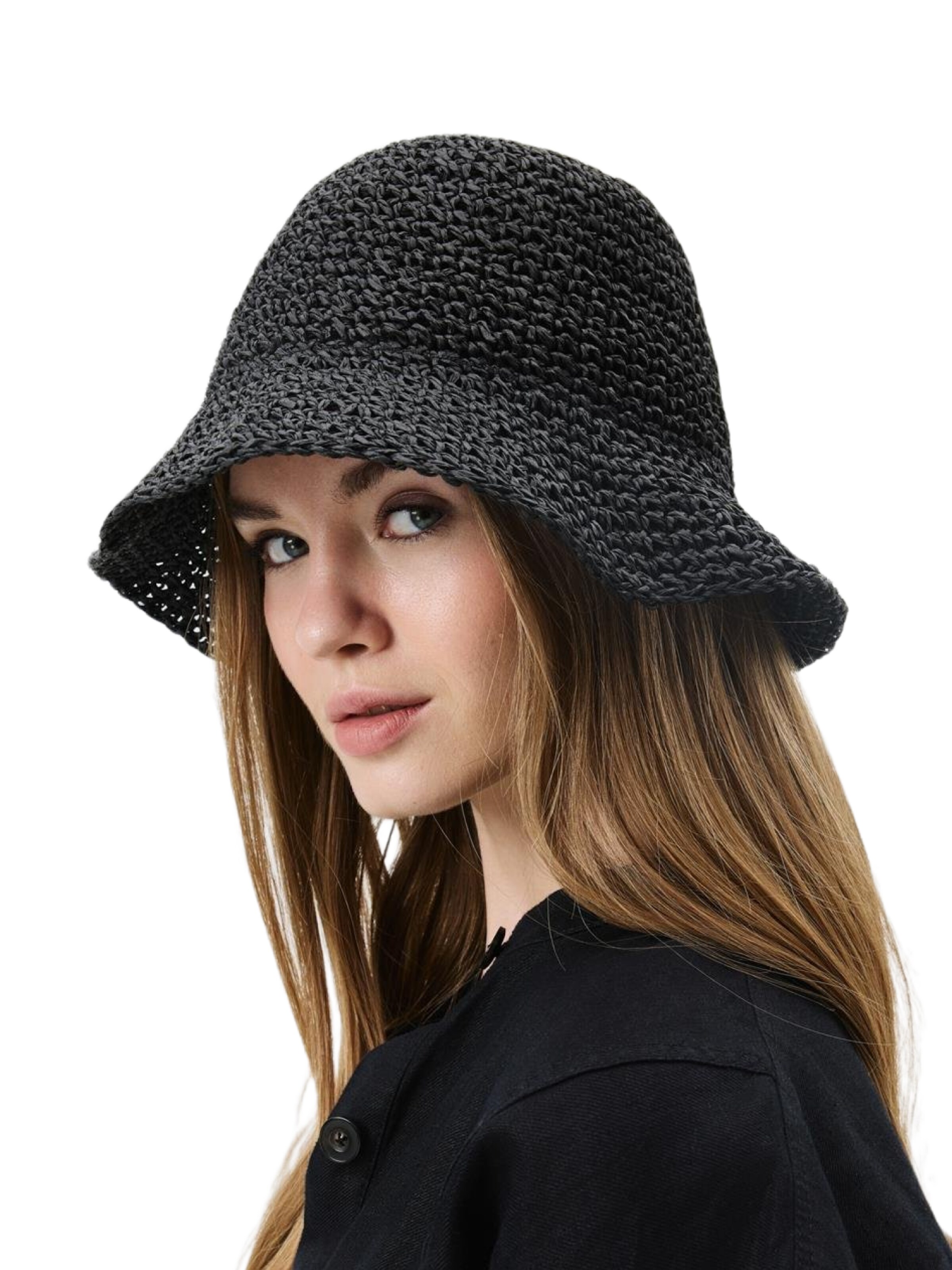 C&City Hut in Schwarz