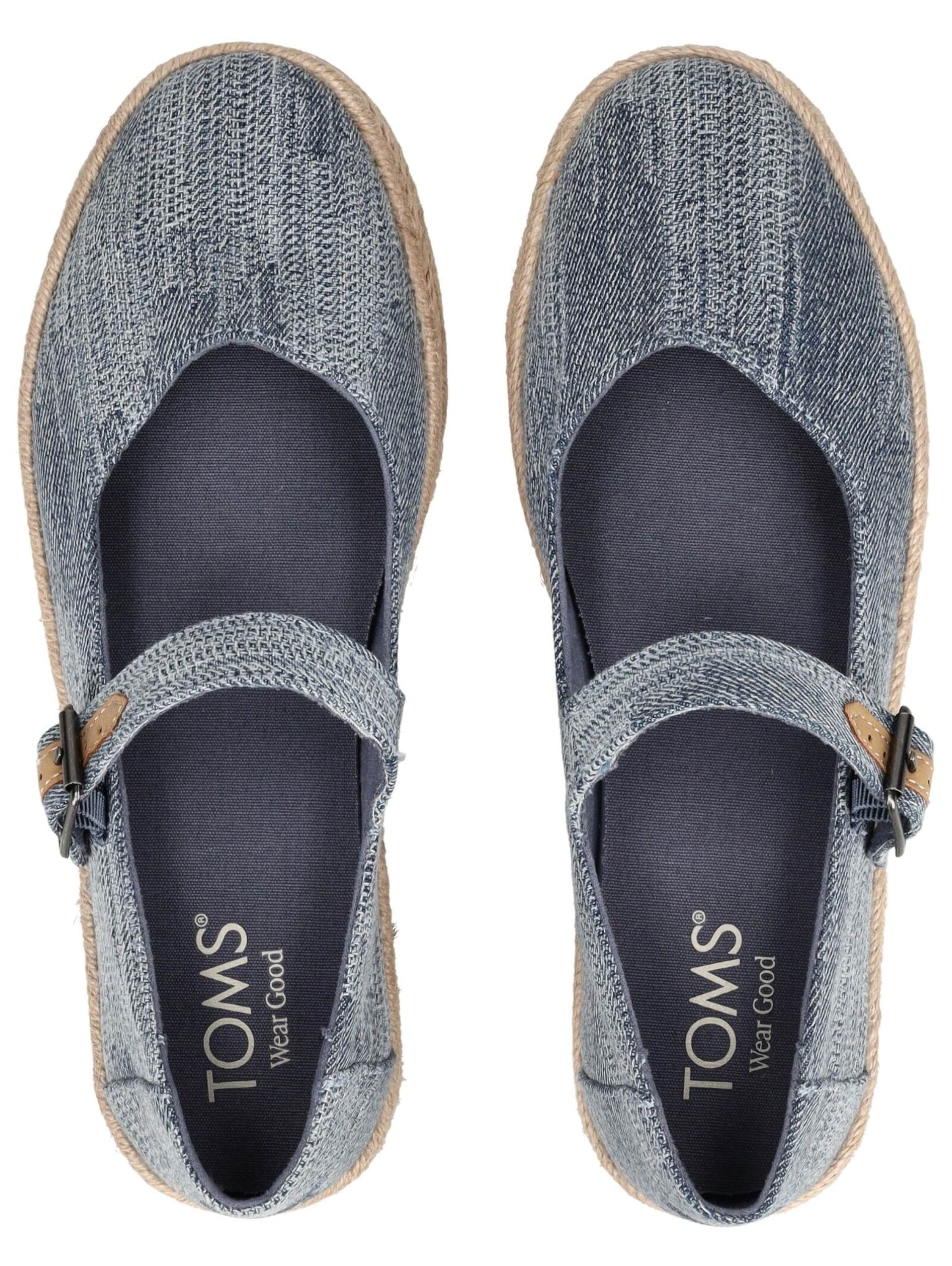 TOMS Espadrilles in Blauw