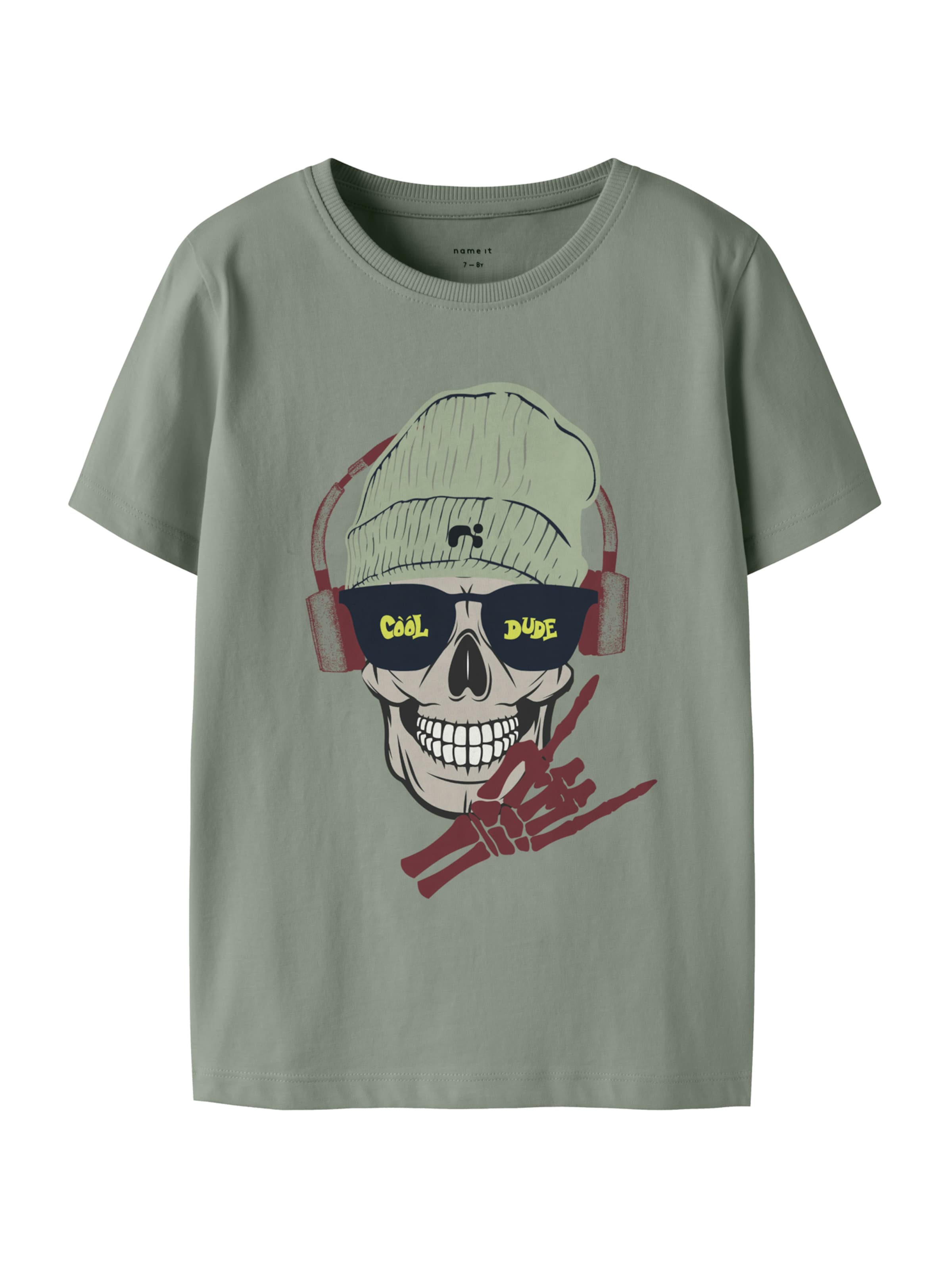 NAME IT Paita 'NKMTED' värissä harmaa: etupuoli