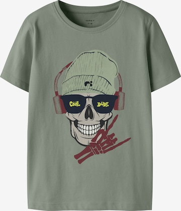 T-Shirt 'NKMTED' NAME IT en gris : devant