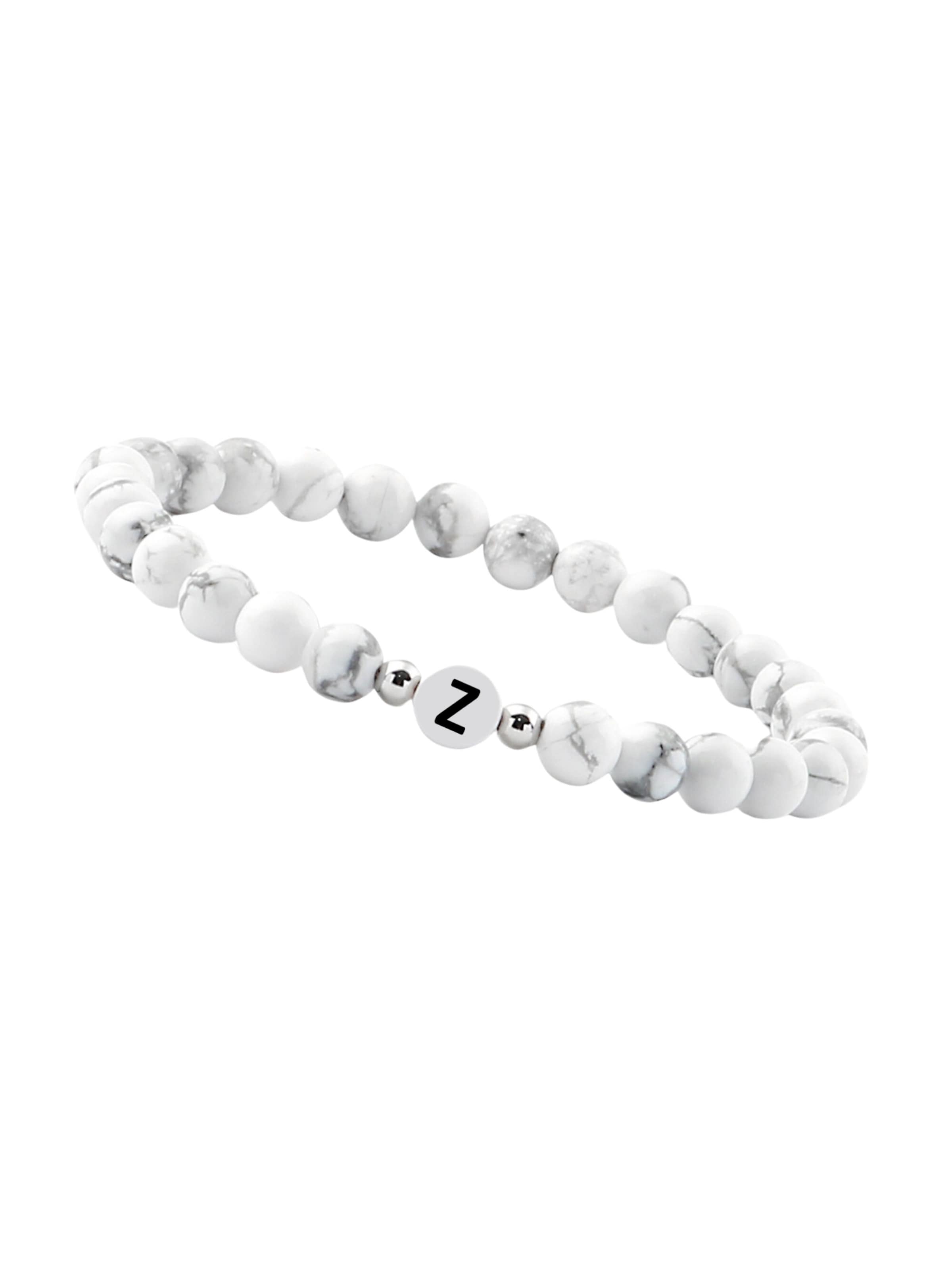 Bracelet GOOD.designs en blanc : devant