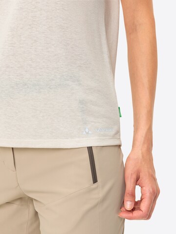 VAUDE Performance shirt 'Neyland' in Beige