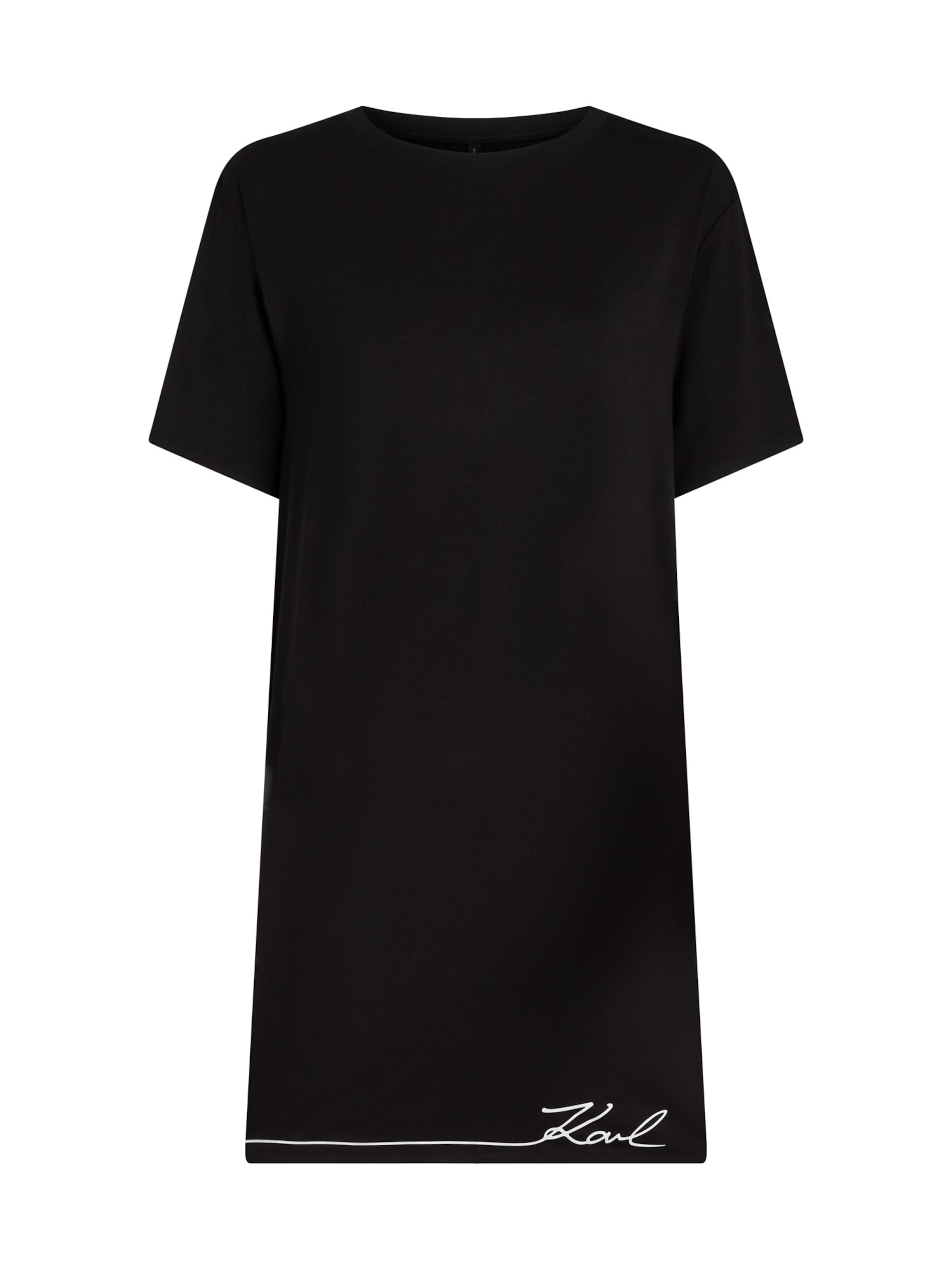 Karl Lagerfeld Öösärk, värv must: eest vaates