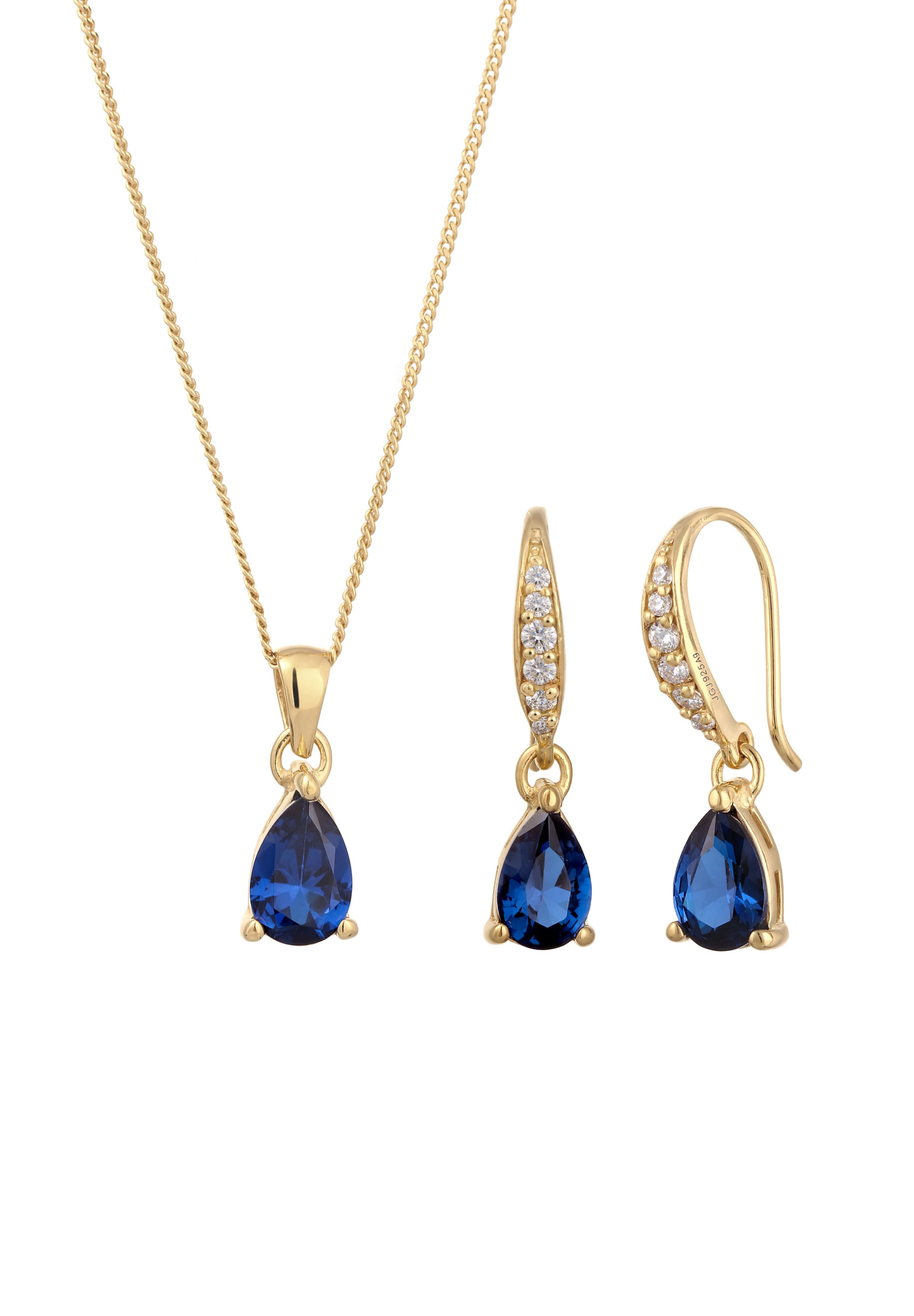 ELLI Schmuckset in Blau