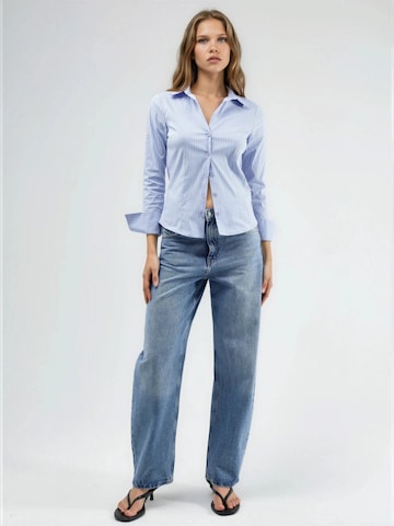 Camicia da donna 'Hemden' di Hiccup in blu