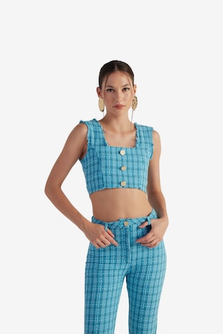 Haut HOLLY LOLLY en bleu : devant