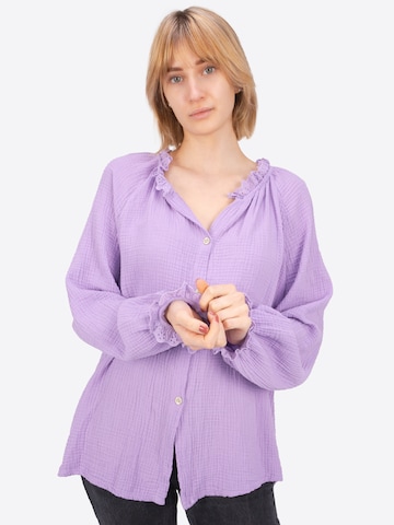 Chemisier Seasons of April en violet