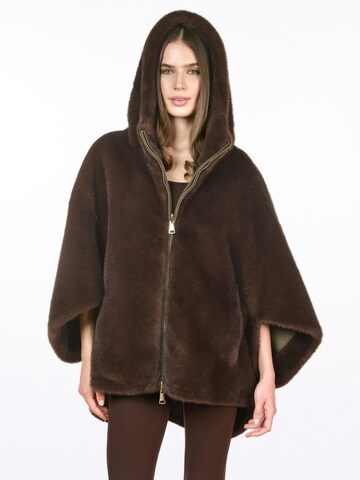 FauxAffairs Winter Jacket in Brown