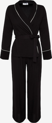 Trendyol Пижама в Черный: спереди