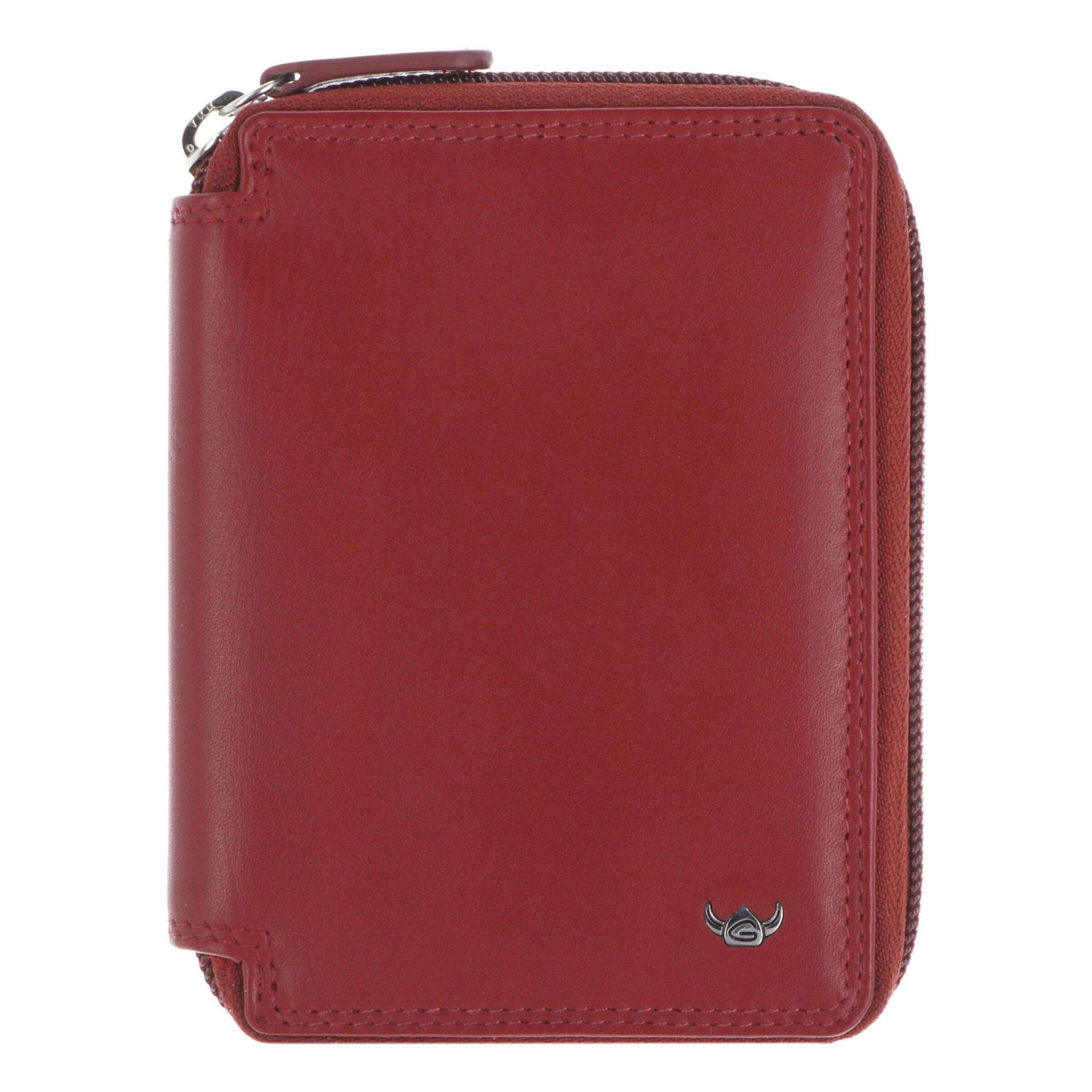 Porte-monnaies 'Polo' GOLDEN HEAD en rouge : devant
