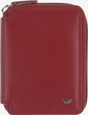 Porte-monnaies 'Polo' GOLDEN HEAD en rouge : devant