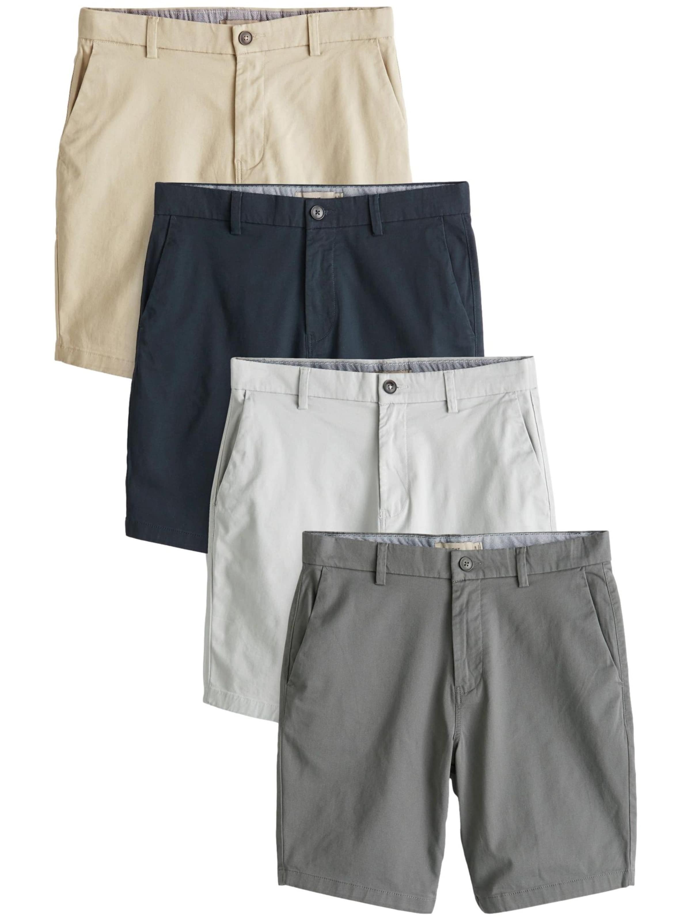 Next Slimfit Chino nadrág - bézs: elől