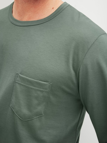 CALIDA Long Pajamas 'Relax Imprint' in Green