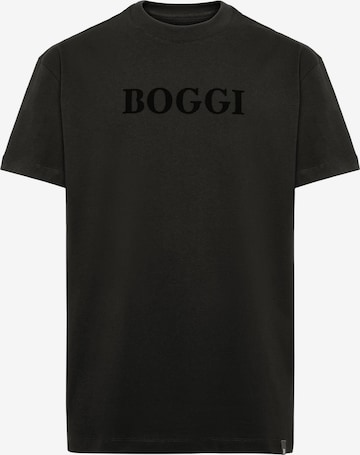 Boggi Milano Shirt in Zwart: voorkant