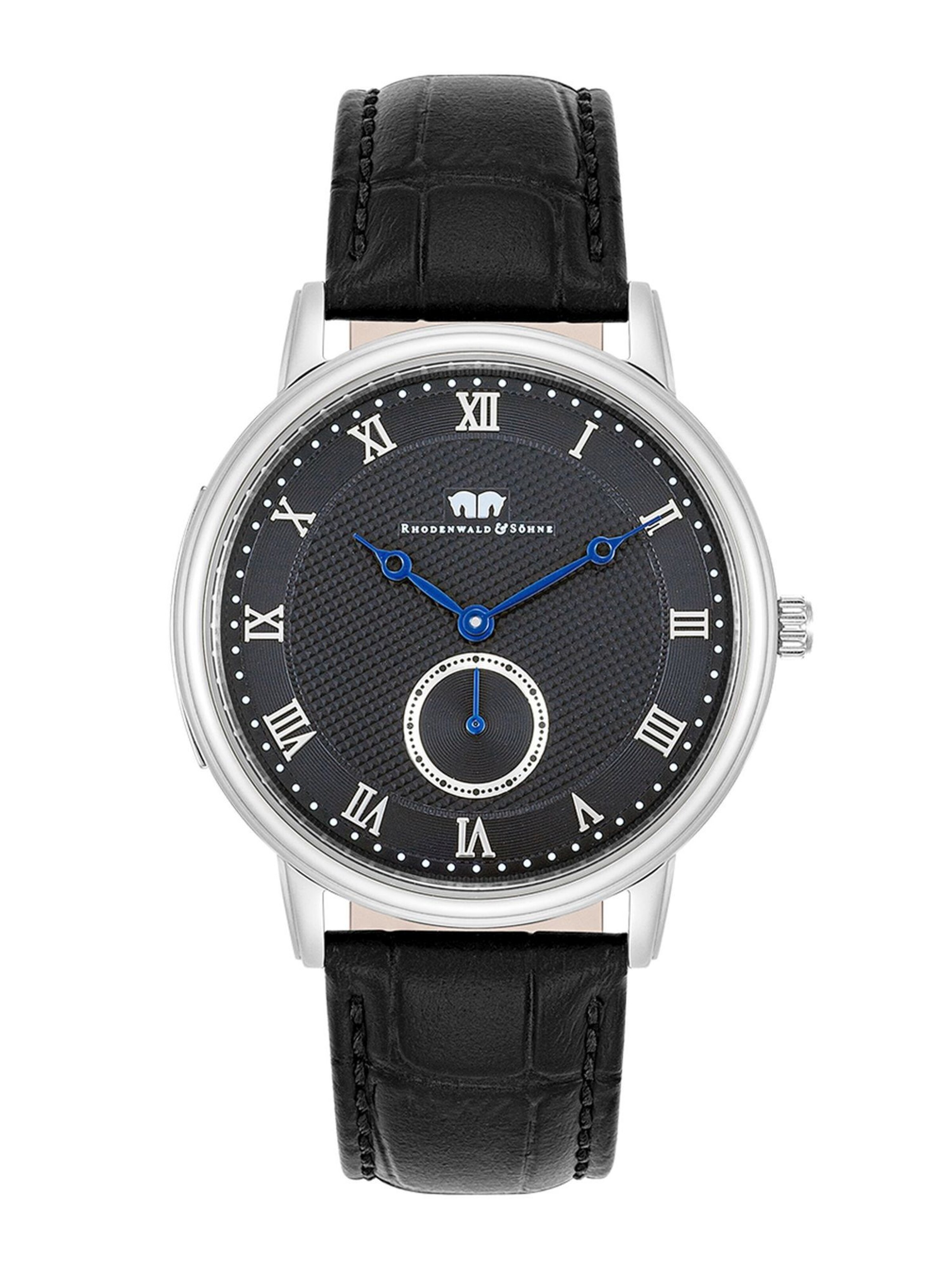 Rhodenwald & Söhne Analog watch in Black: front