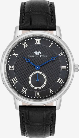 Rhodenwald & Söhne Analog Watch in Black: front