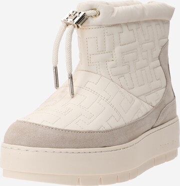 TOMMY HILFIGER Snowboots in Beige: voorkant