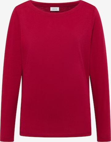 CECIL Shirt in Rot: Vorderseite