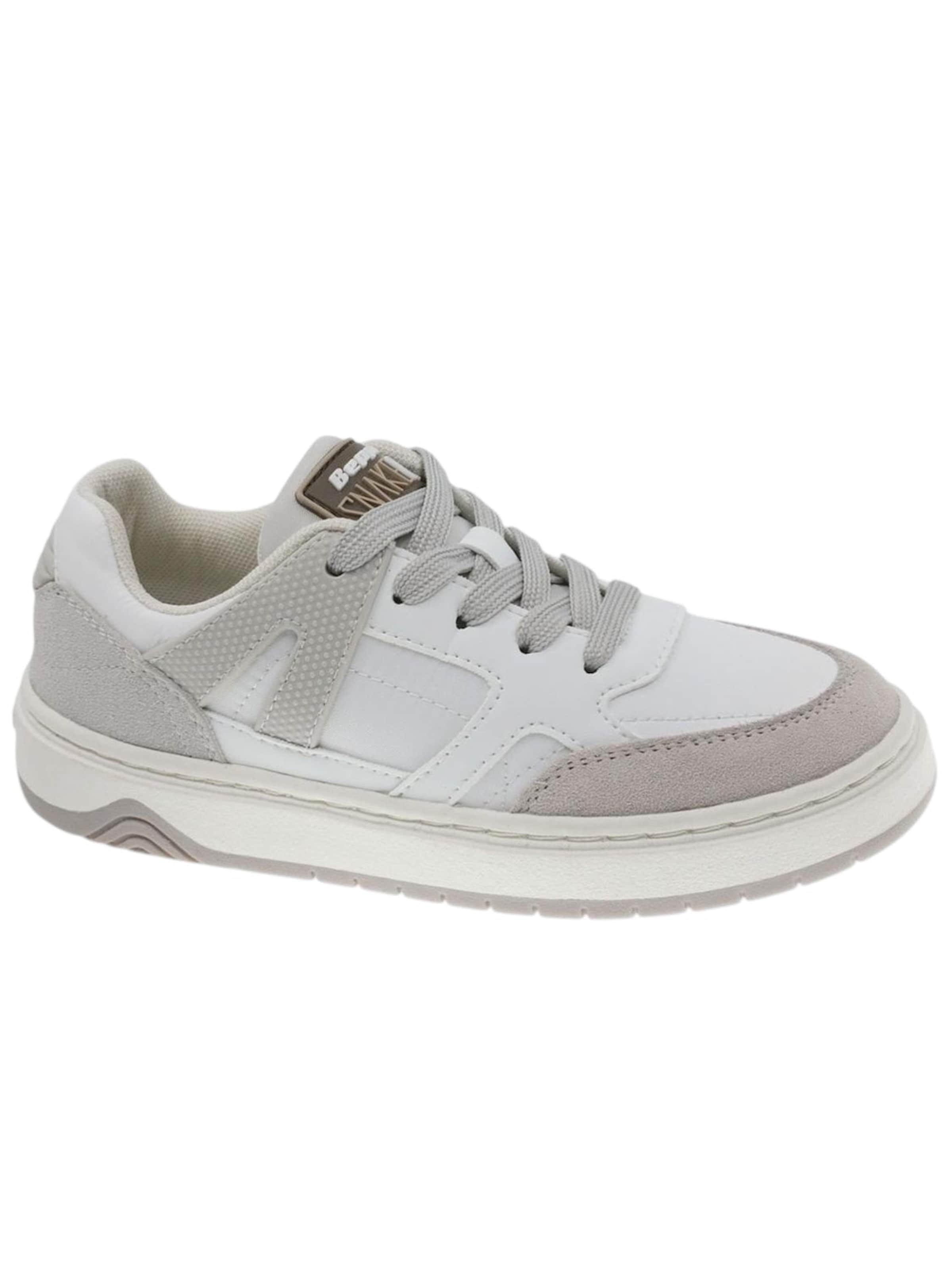 Sneaker 'Casual Shoe' di Beppi in bianco: frontale