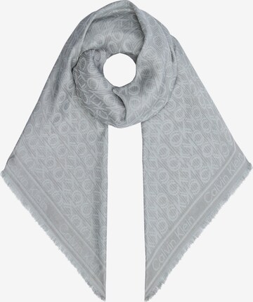 Calvin Klein Scarf in Grey: front