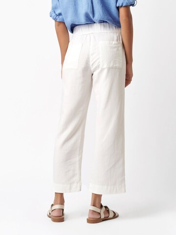 TONI Wide Leg Hose in Weiß
