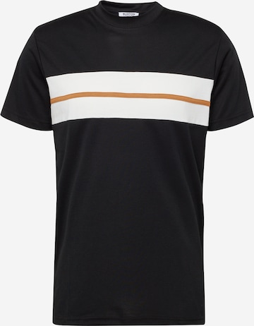 Tricou de la BURTON MENSWEAR LONDON pe negru: față