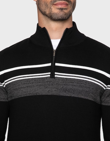 Threadbare Sweater 'Bradley' in Black