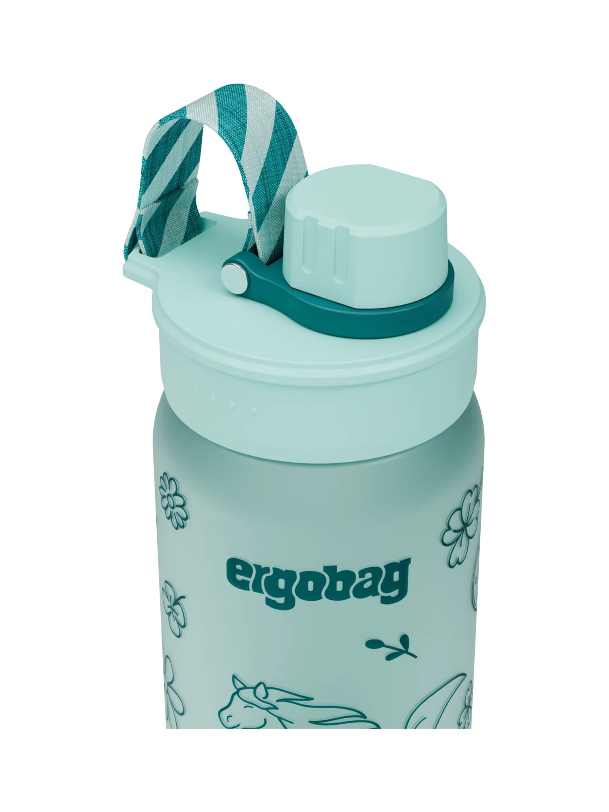 ergobag Trinkflasche 'Trinkflasche Trinkflasche'‌‌‌ in Grün