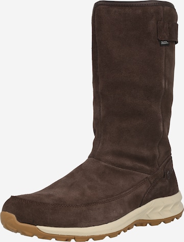 JACK WOLFSKIN - Botas 'QUEENSTOWN' em castanho: frente