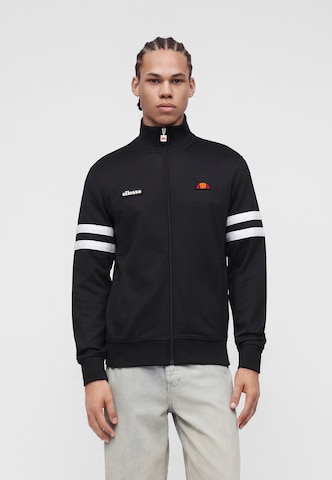 ELLESSE Sweatvest 'Roma' in Zwart: voorkant